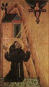 MASTER of San Francesco Bardi St Francis Receiving the Stigmata painting
